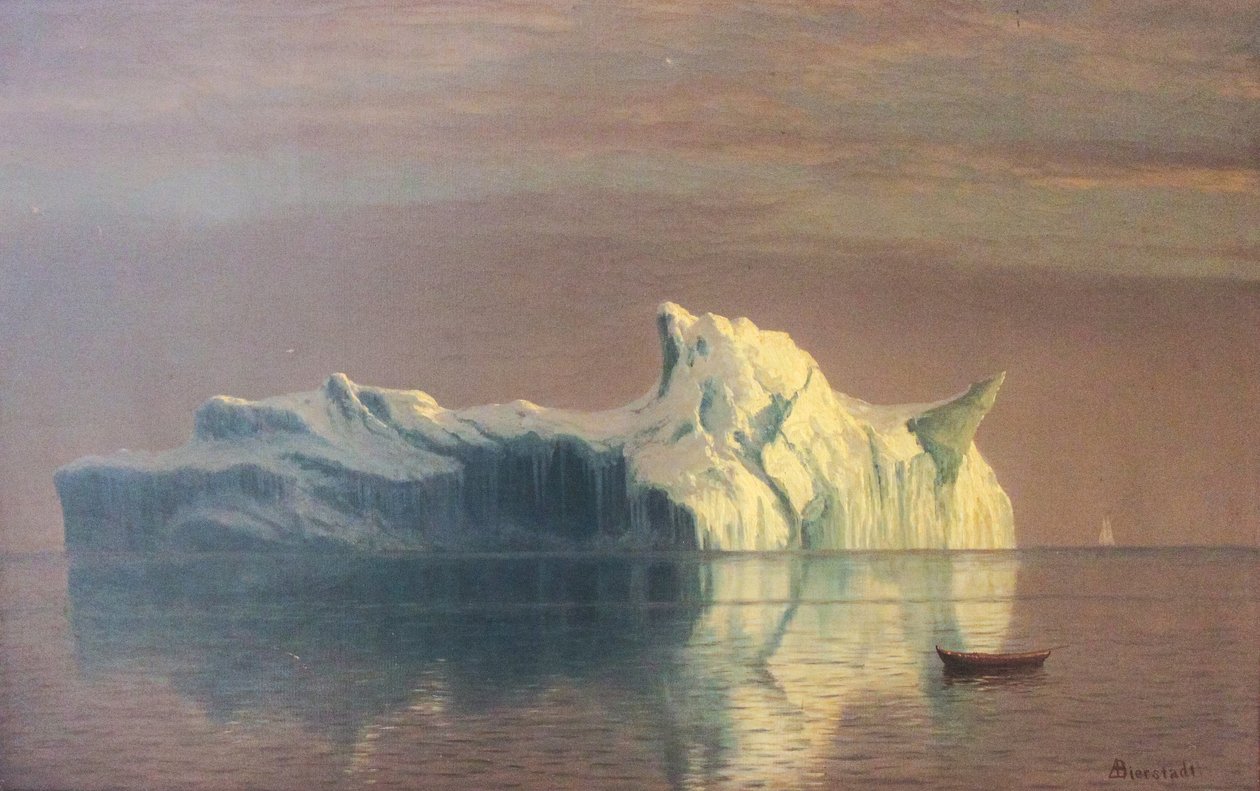 El iceberg de Albert Bierstadt