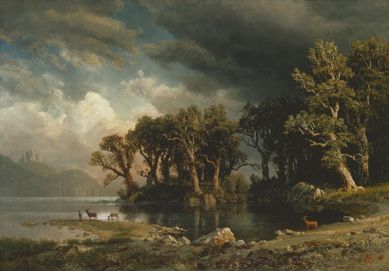 La tormenta que se avecina de Albert Bierstadt