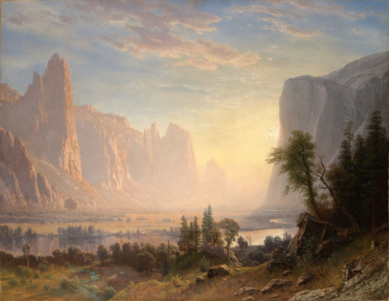 Valle de Yosemite de Albert Bierstadt