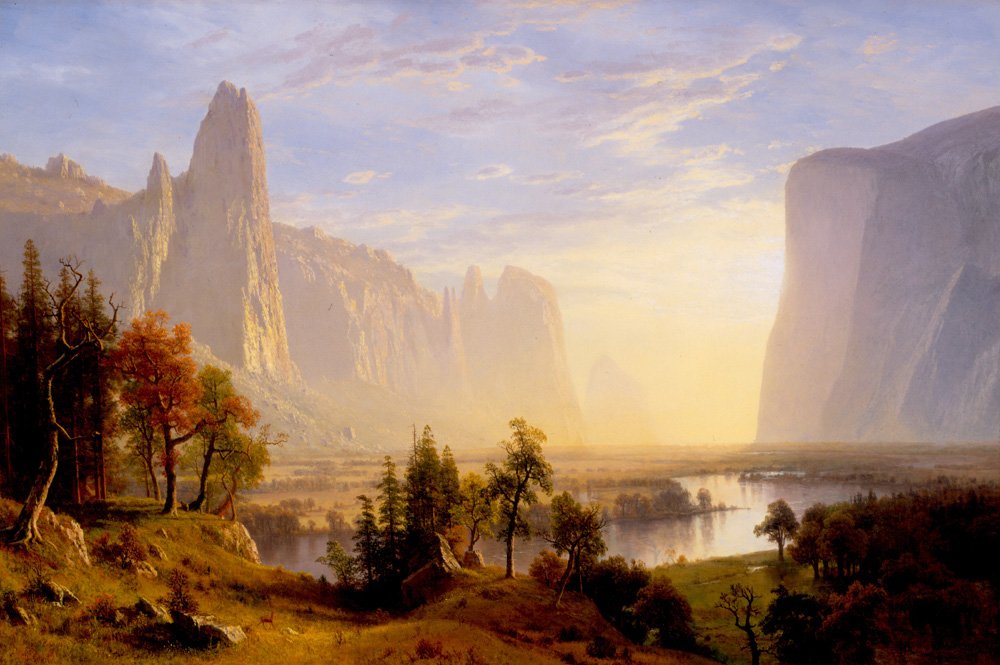 Valle de Yosemite de Albert Bierstadt