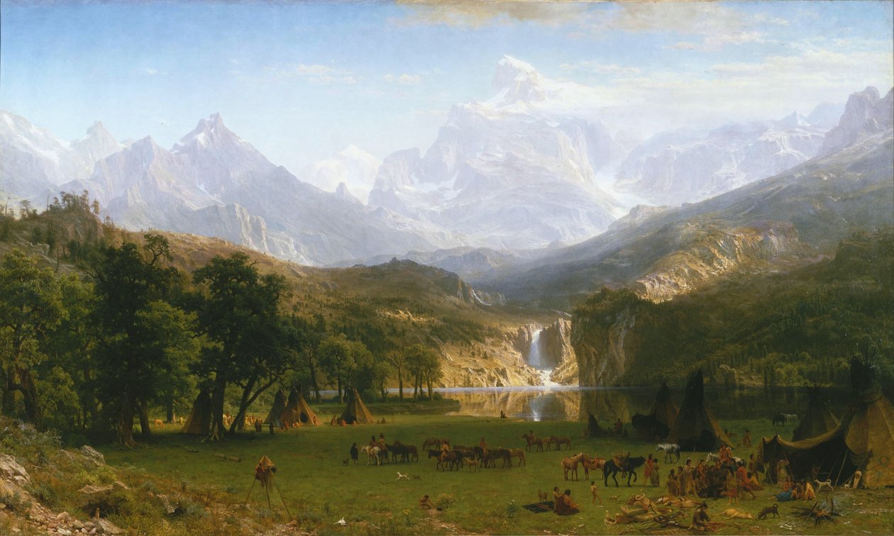 Landers Peak de Bierstadt de Albert Bierstadt