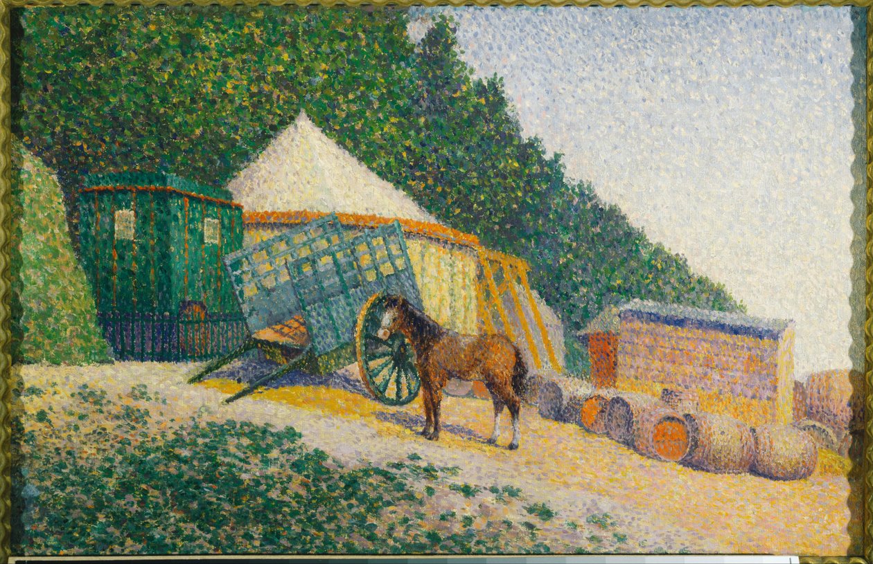 Pequeño campamento de circo de Albert Dubois Pillet