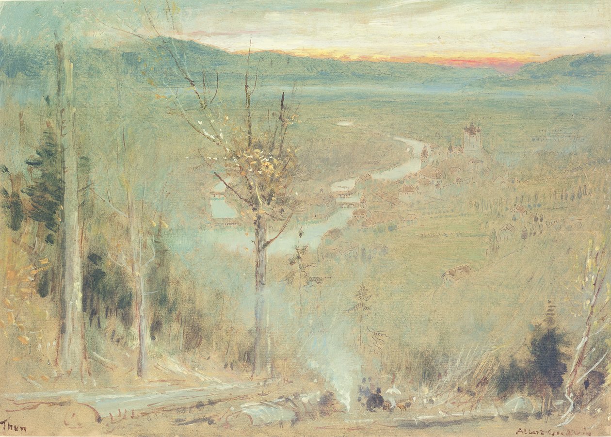 Thun, Suiza de Albert Goodwin