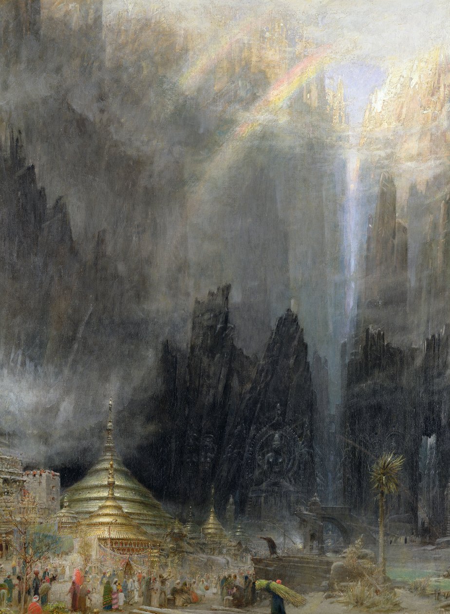 Bajo el techo del mundo, 1897 de Albert Goodwin