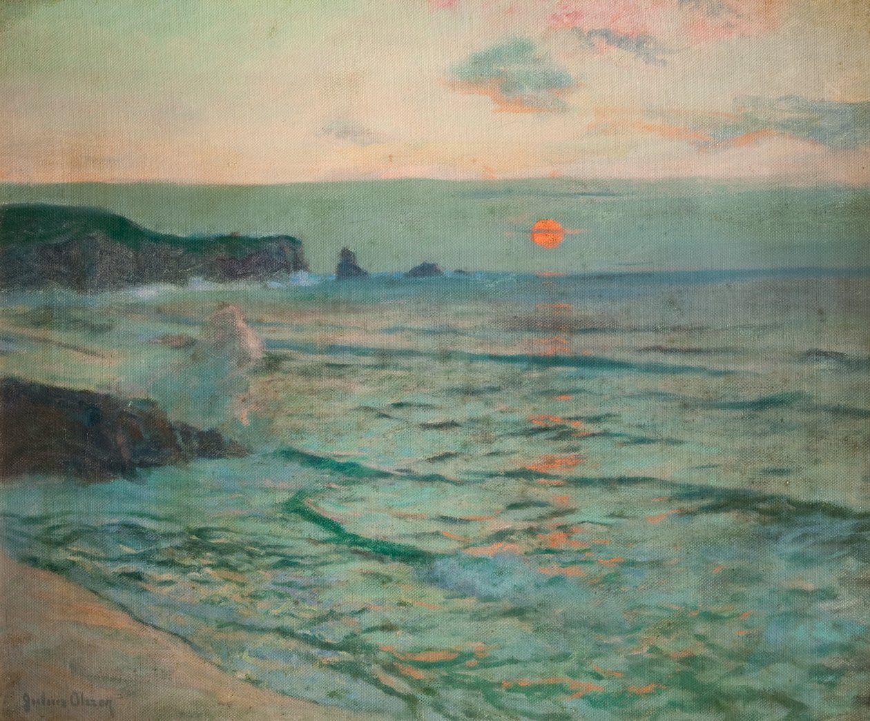 Marea entrante de Albert Julius Olsson