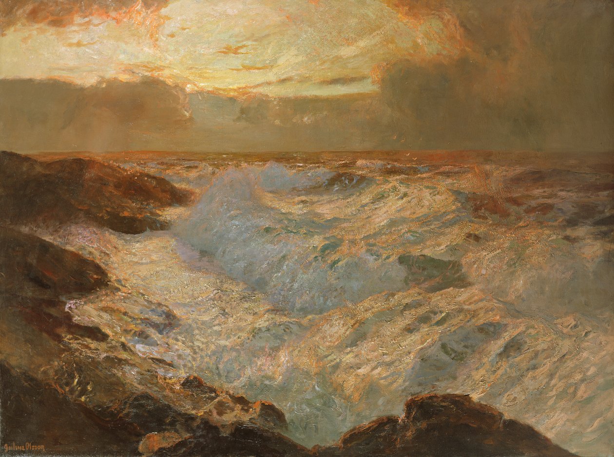 Marina, c.1920 de Albert Julius Olsson