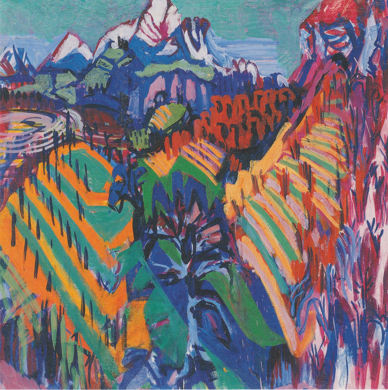 Viñedos en el Tesino de Albert Muller