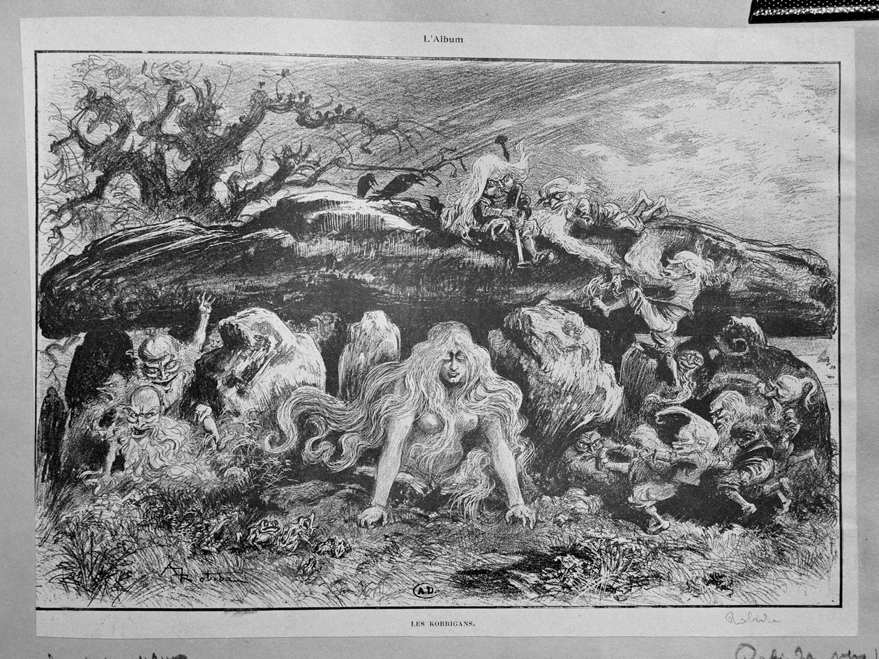 Los Korrigans, c.1900 de Albert Robida