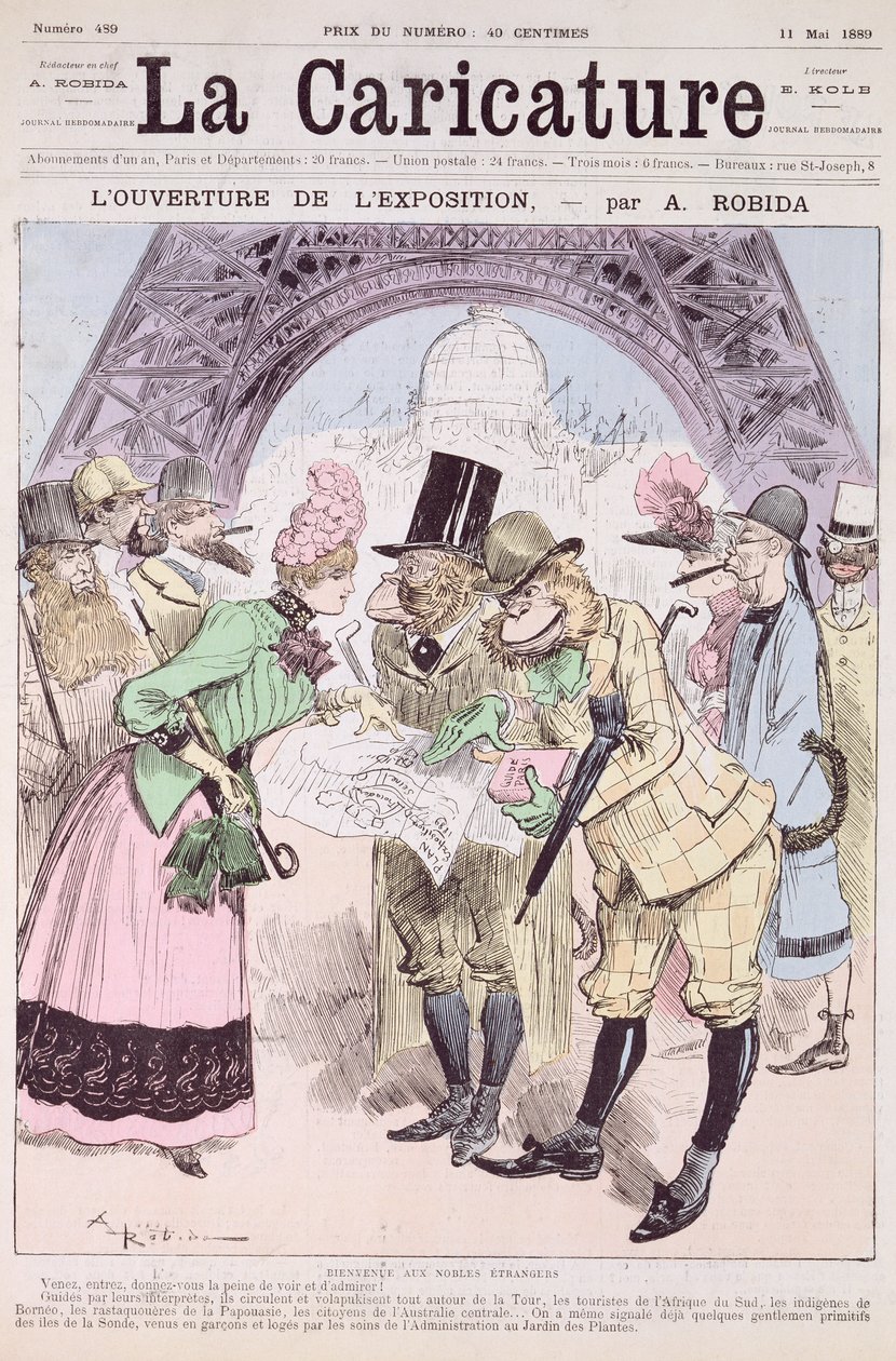La inauguración de la Exposición Universal de 1889, de 