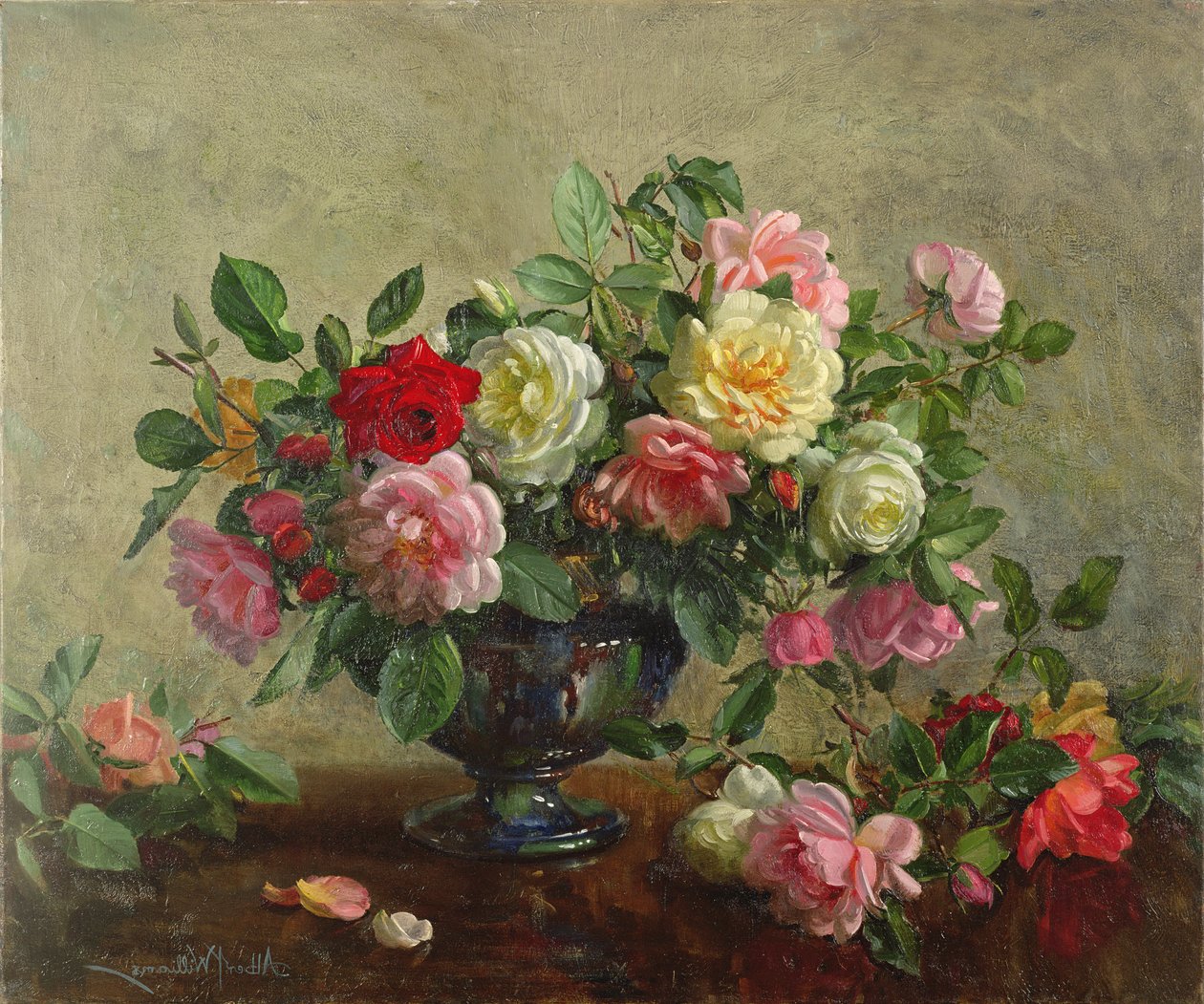 Cuenco de rosas AB100 de Albert Williams