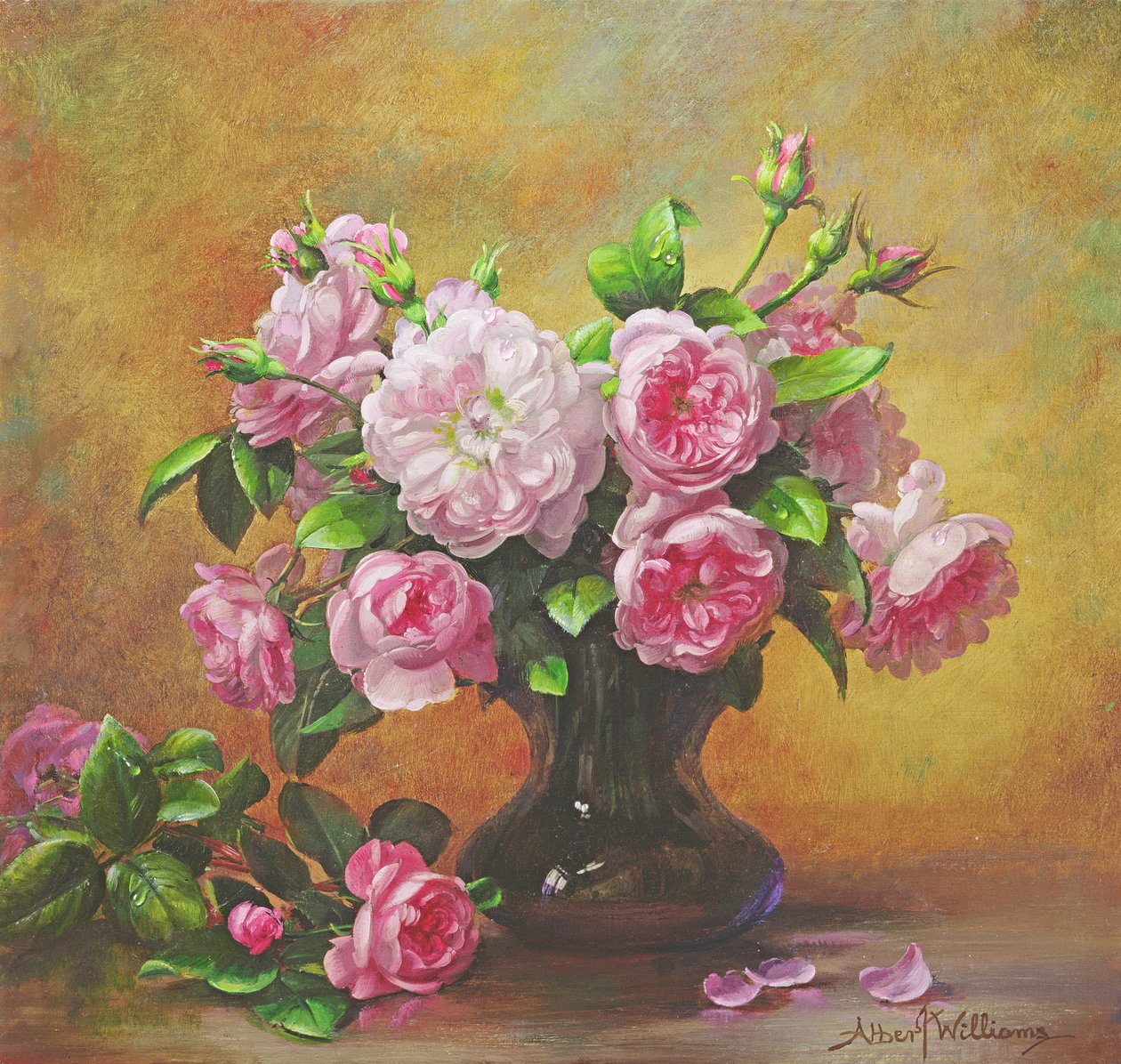 Rosas de dulce aroma y tacto aterciopelado de Albert Williams