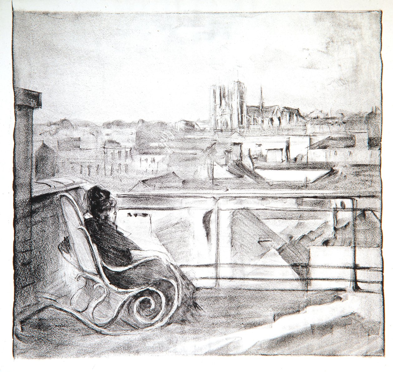 Julie en Sainte-Gudule, 1911 de Albert de Belleroche