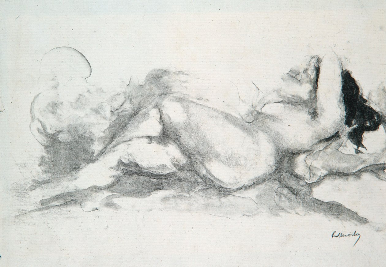 Desnudo en la cama de Albert de Belleroche