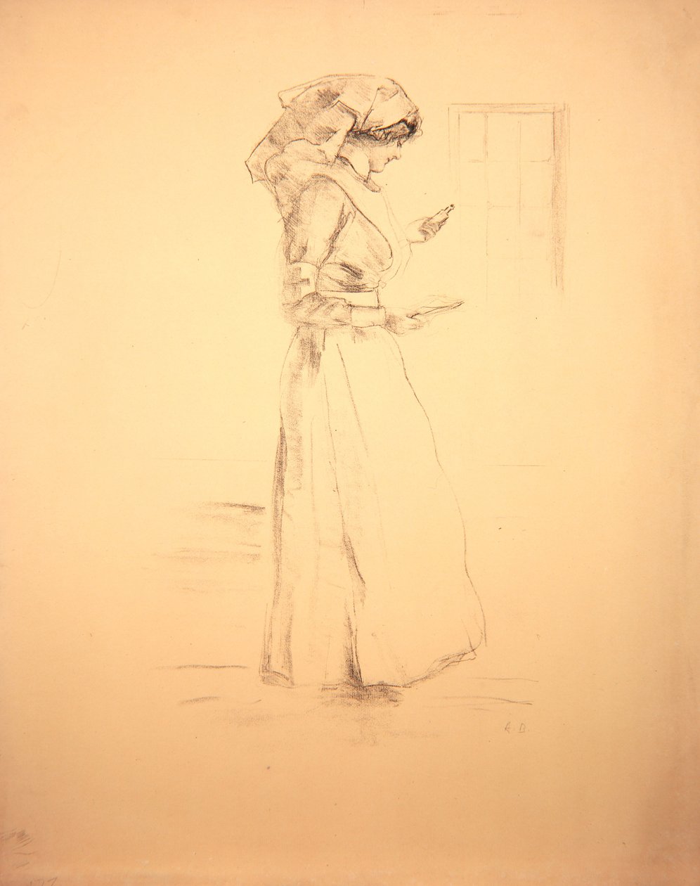 La Enfermera, 1916 de Albert de Belleroche
