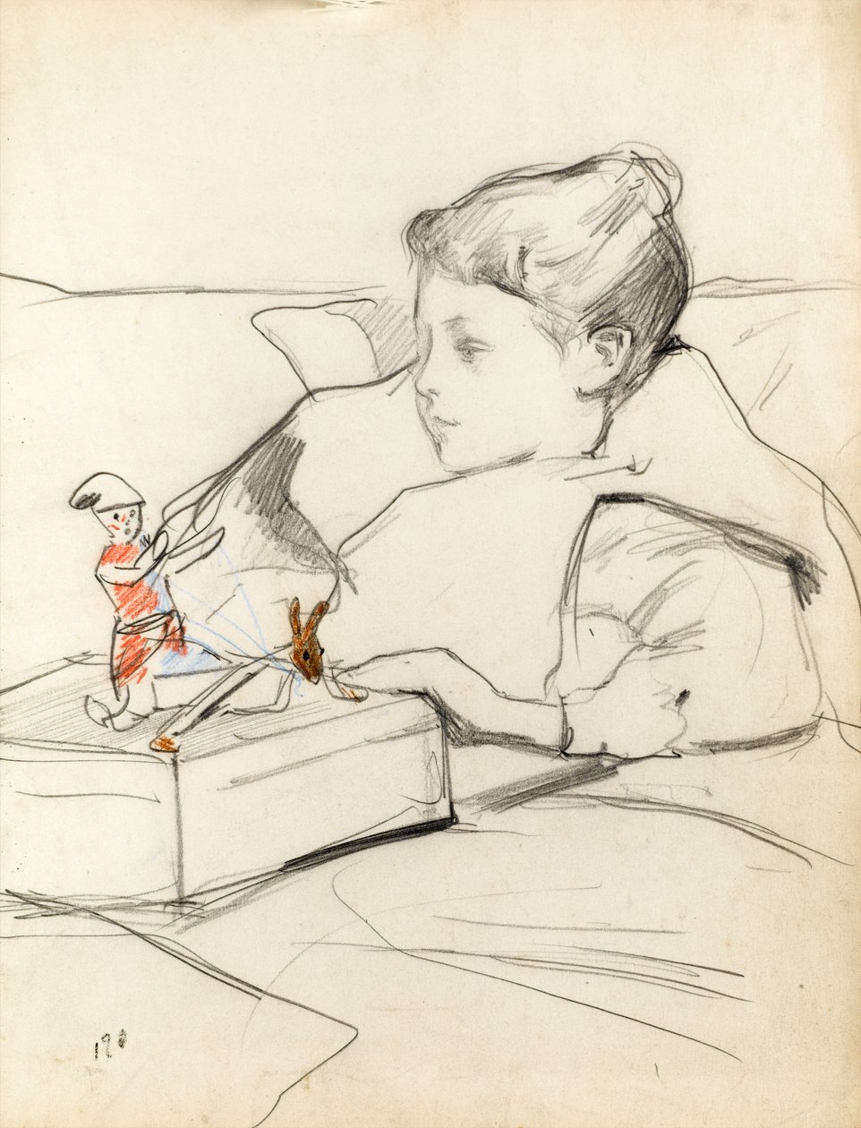 Yvette, circa 1898 de Albert de Belleroche