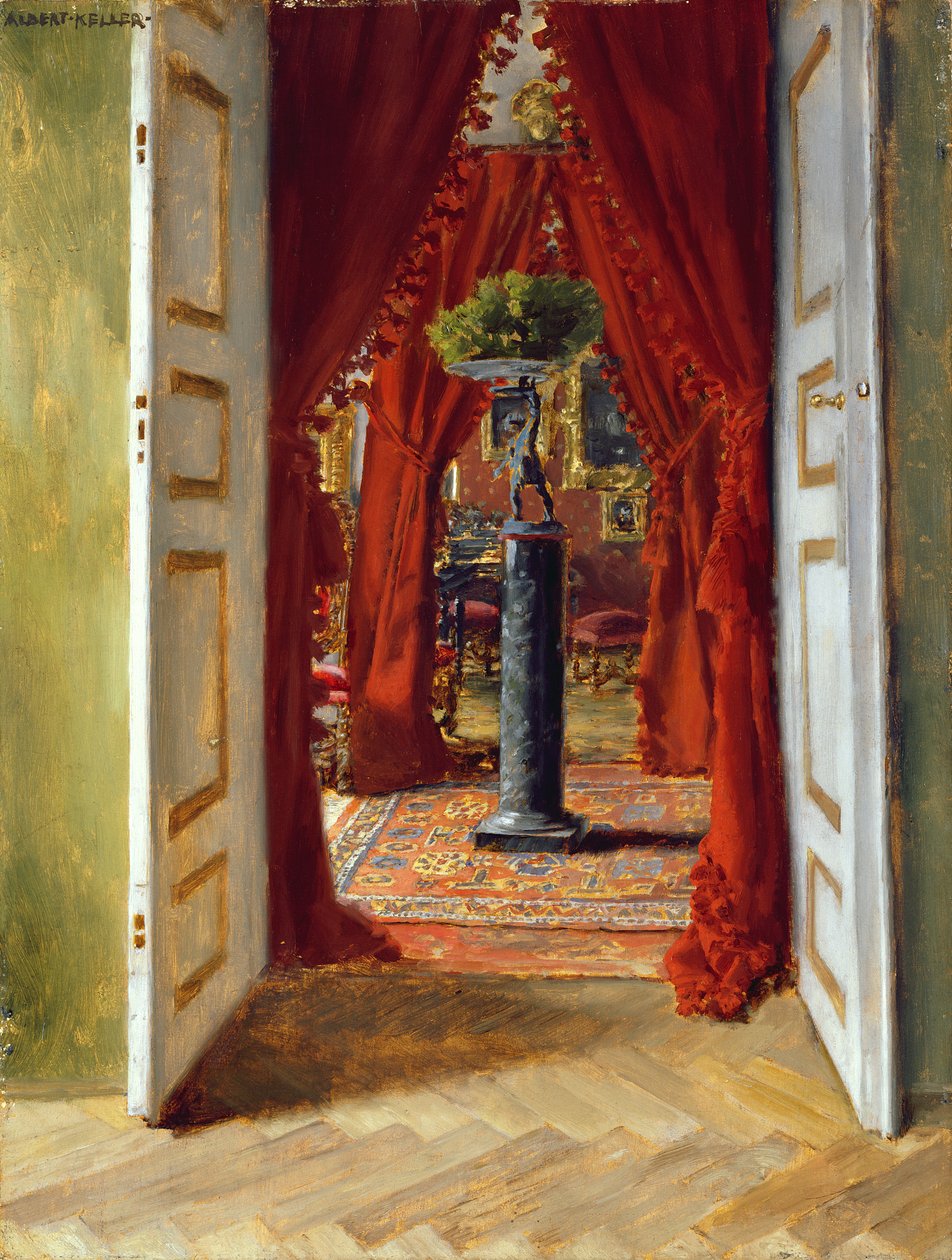 La Habitación Roja, 1882 de Albert von Keller