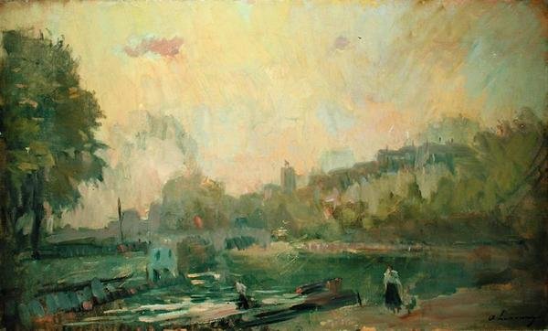 A lo largo del Sena de Albert Charles Lebourg