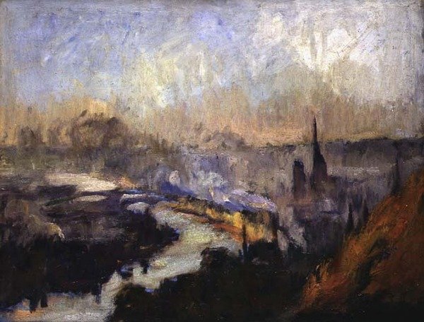 Monte Santa Catalina de Albert-Charles Lebourg