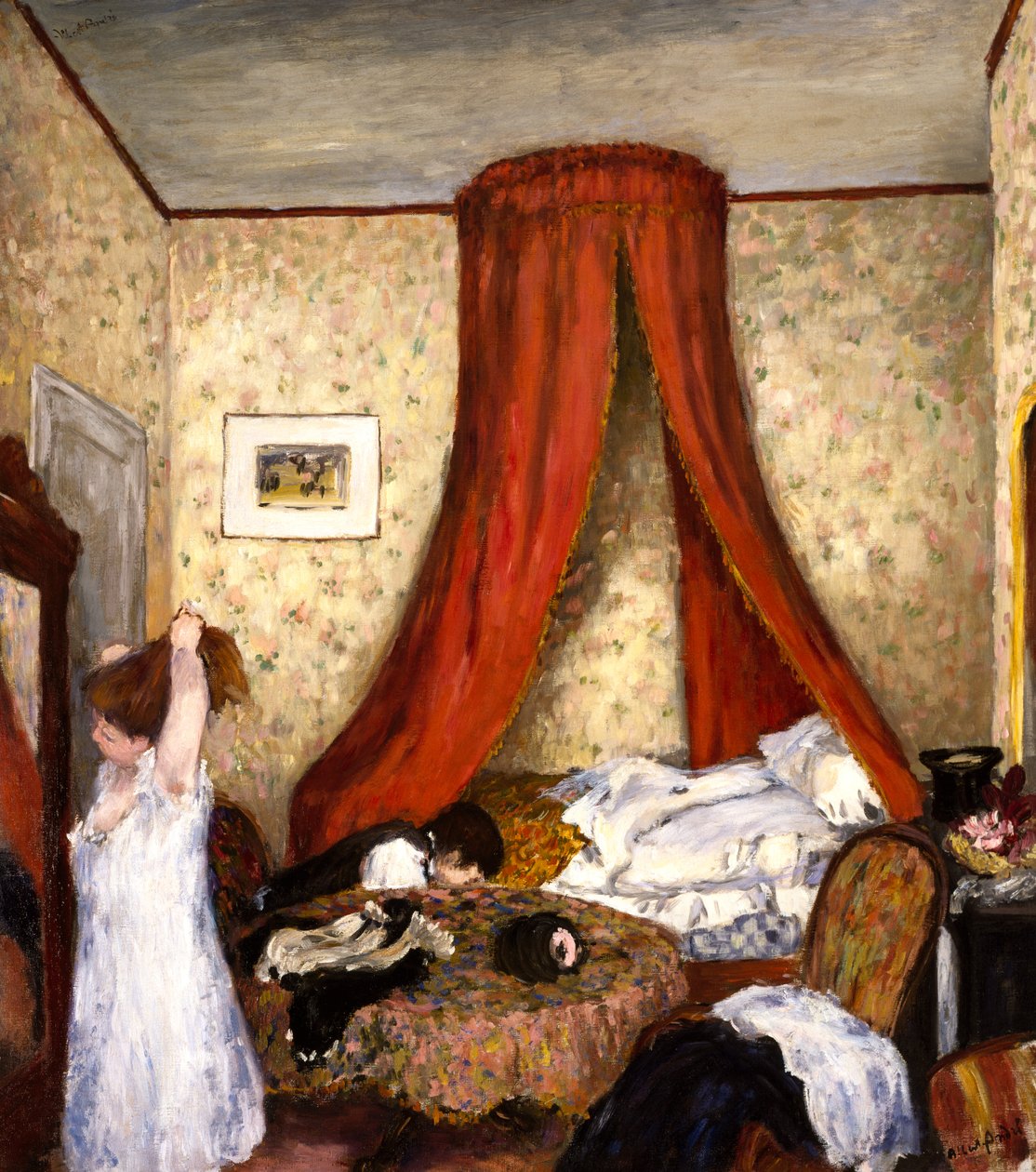Interior, c.1893 (óleo sobre lienzo) de Albert Andre