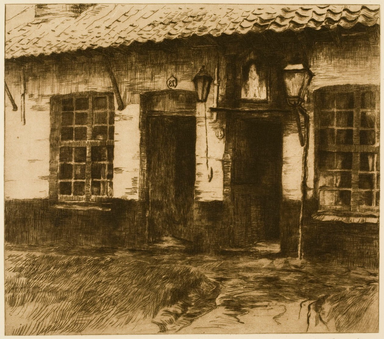 Asilos (Kortrijk) de Albert Baertsoen