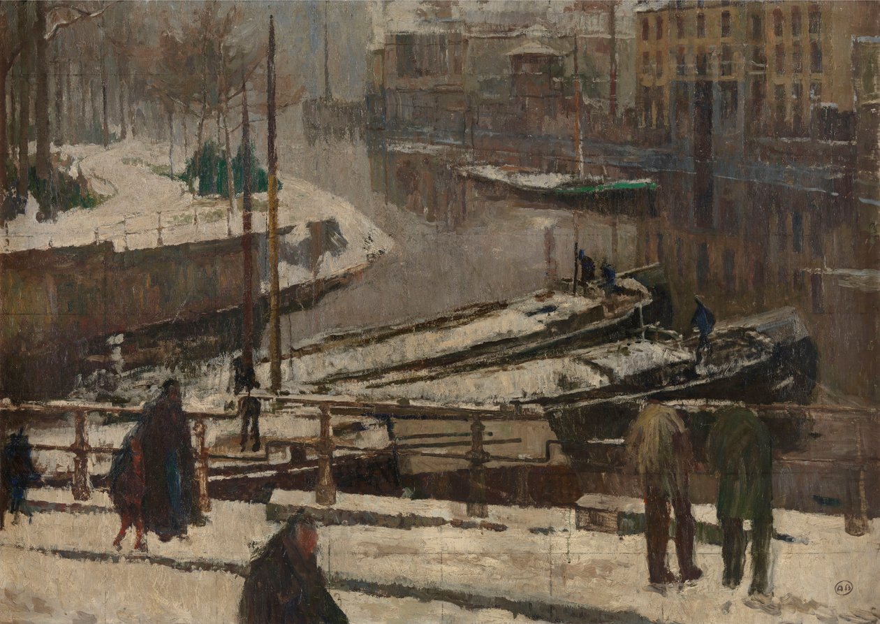 El deshielo en Gante de Albert Baertsoen