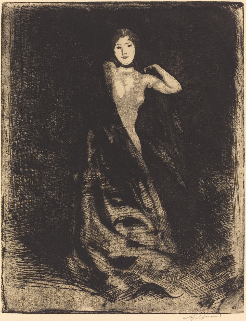 La Mujer (frontispicio) de Albert Besnard