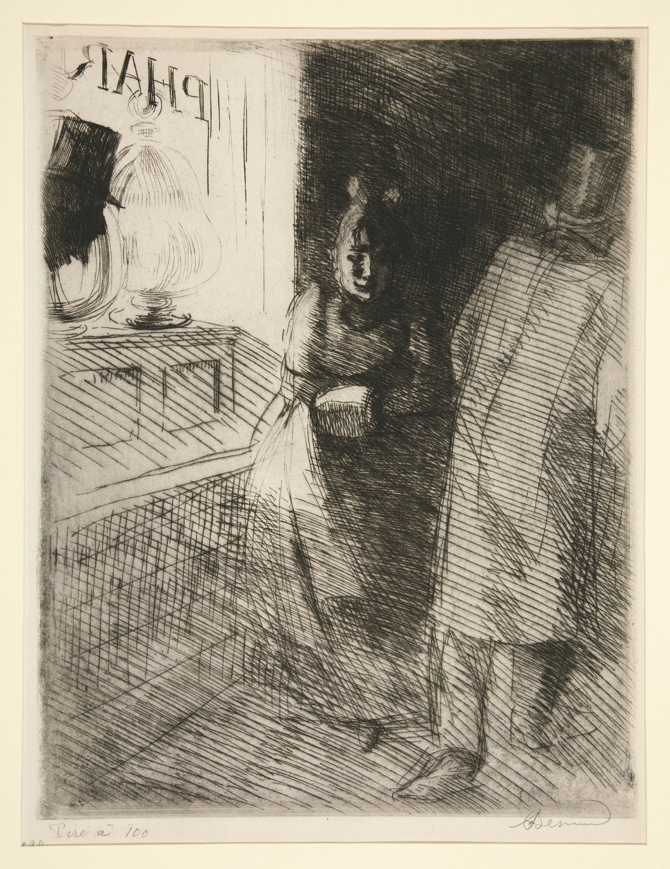 La Prostitución (Prostitución) de Albert Besnard