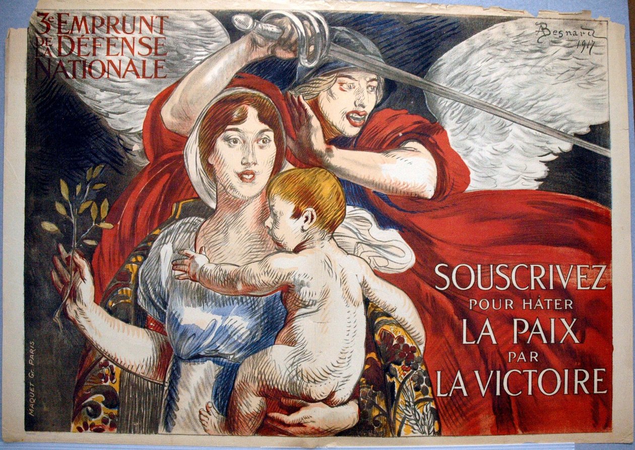 Suscribirse para acelerar la paz mediante la victoria. de Albert Besnard