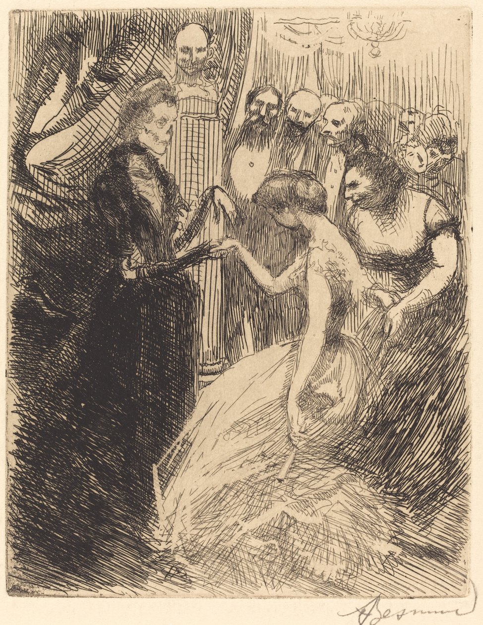 La presentación de Albert Besnard