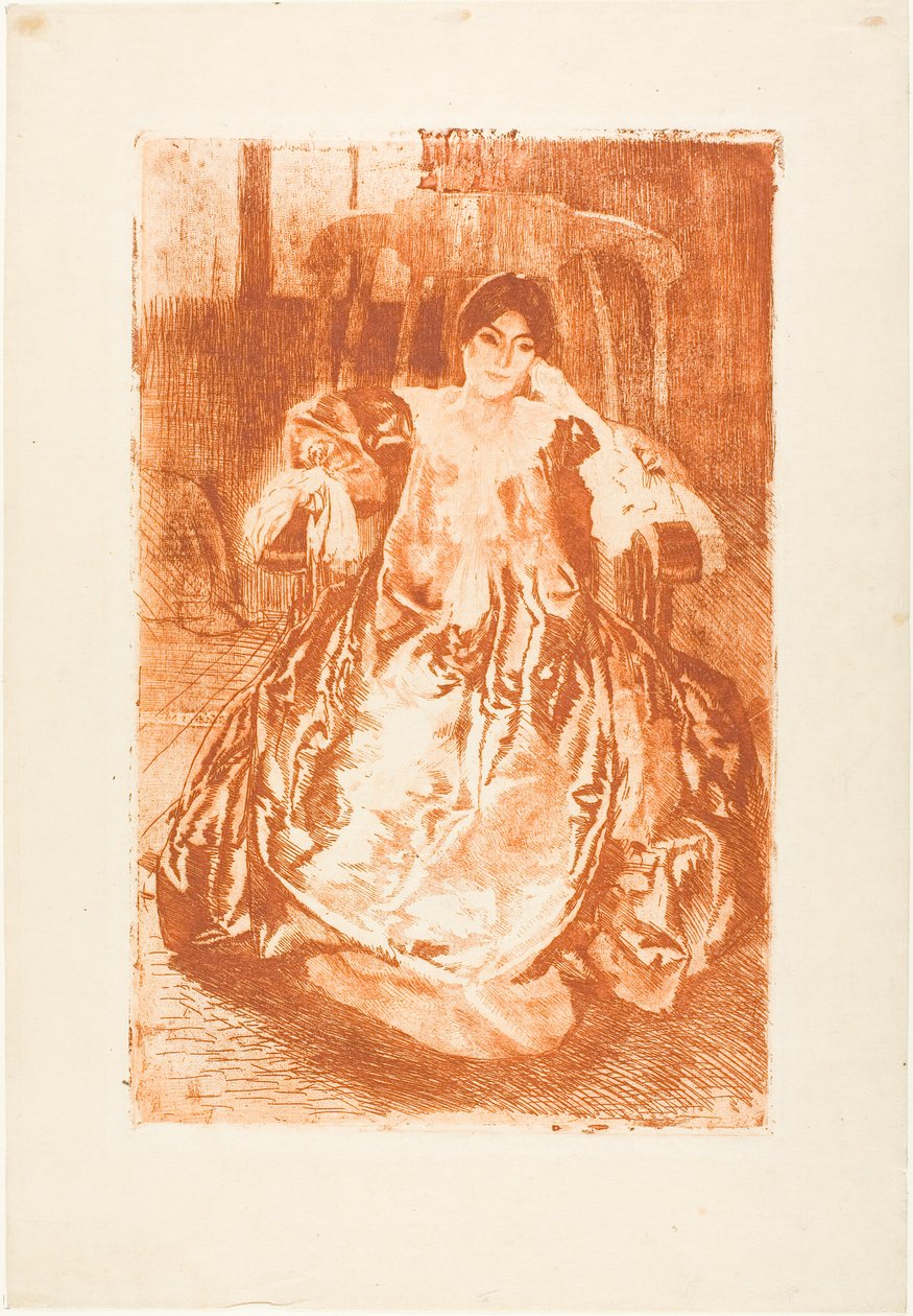 El vestido de seda de Albert Besnard