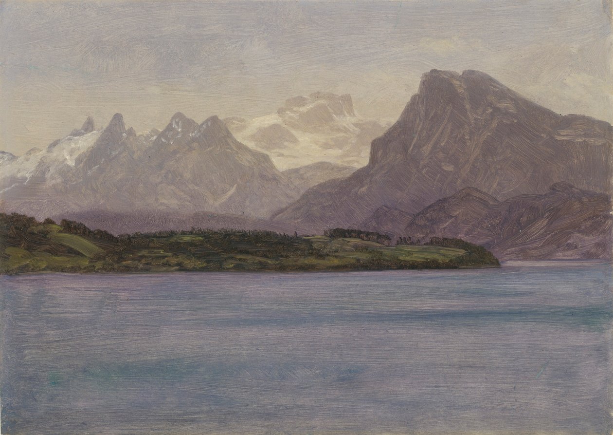 Cordillera Costera de Alaska de Albert Bierstadt
