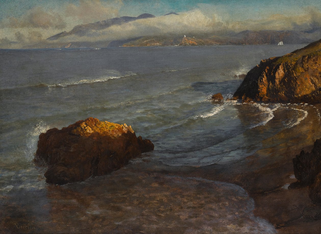 Entrada al Golden Gate de Albert Bierstadt