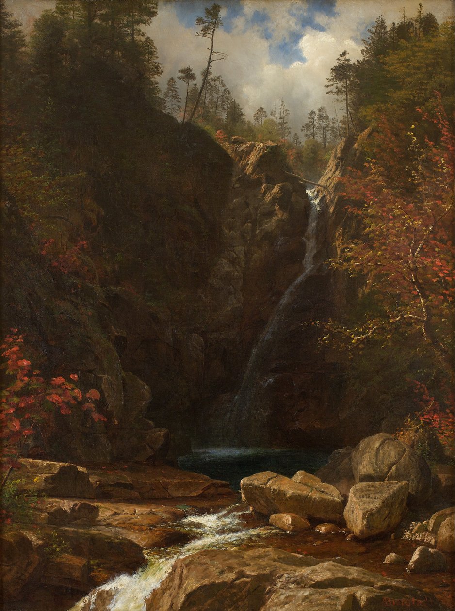 Cascadas de Glen Ellis de Albert Bierstadt
