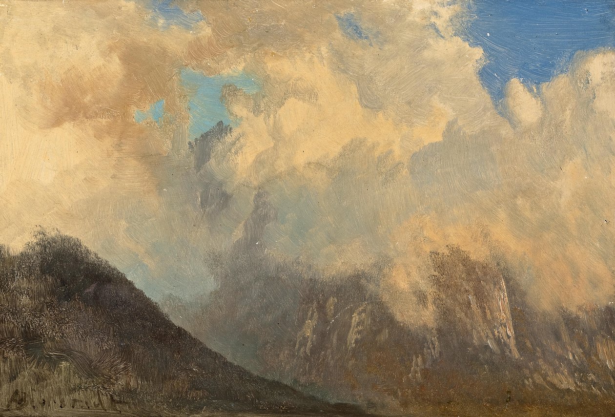 En el Tirol de Albert Bierstadt