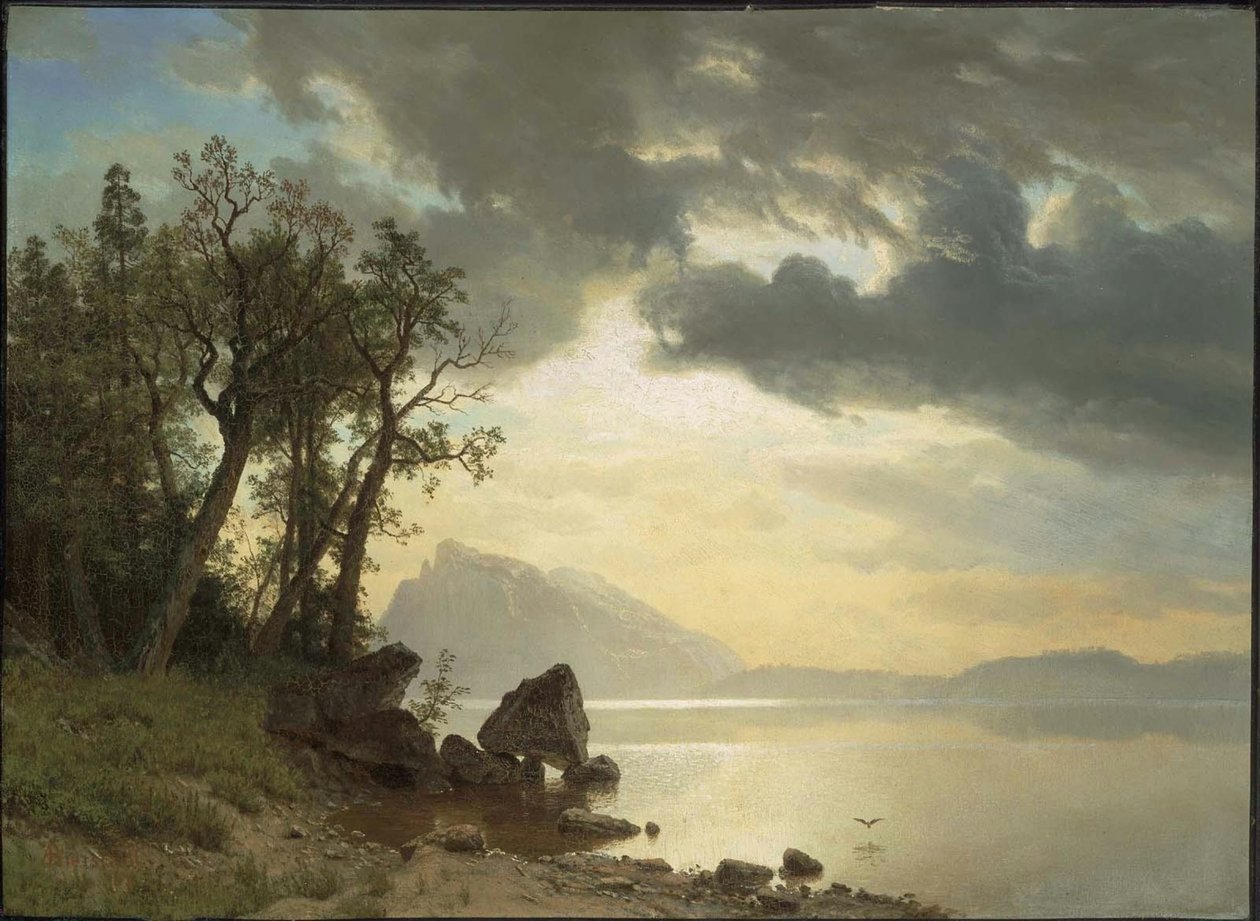 Lago Tahoe, California de Albert Bierstadt