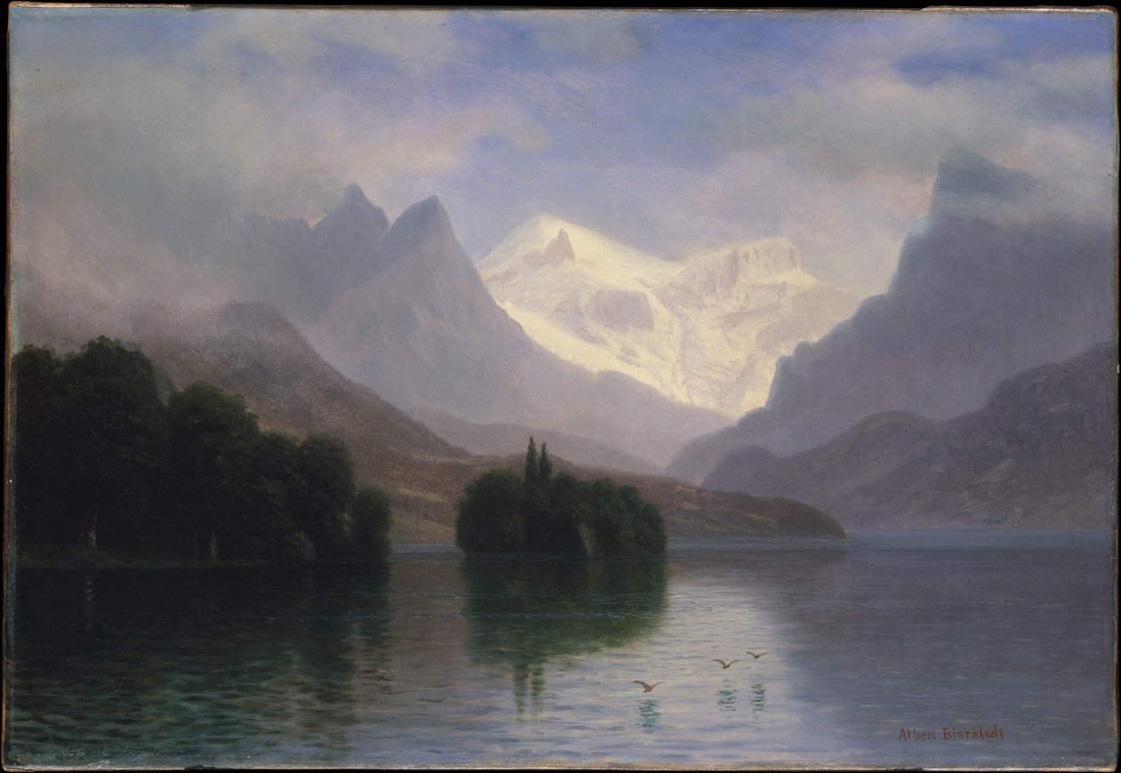 Paisaje de montaña de Albert Bierstadt