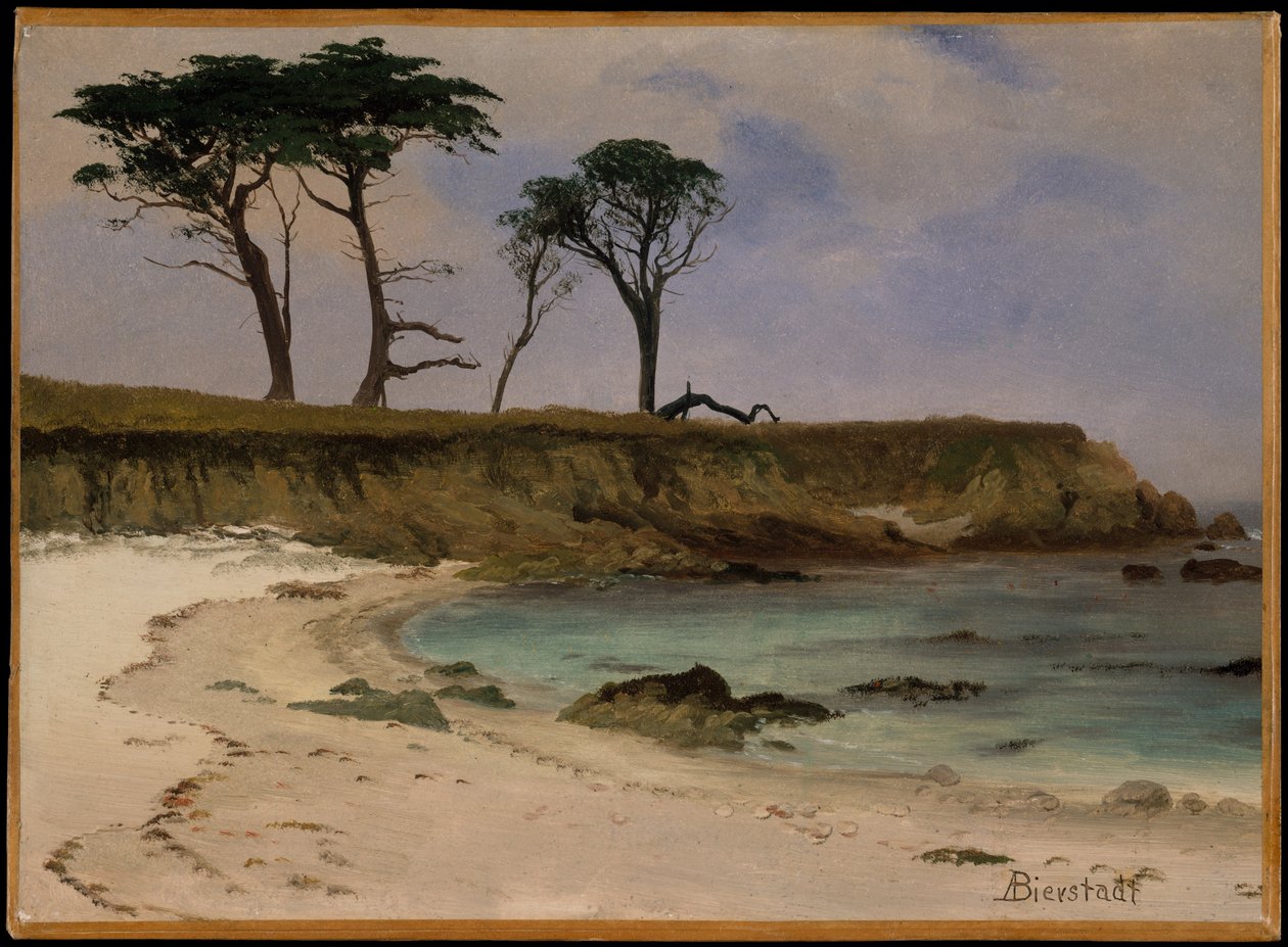 Sea Cove de Albert Bierstadt