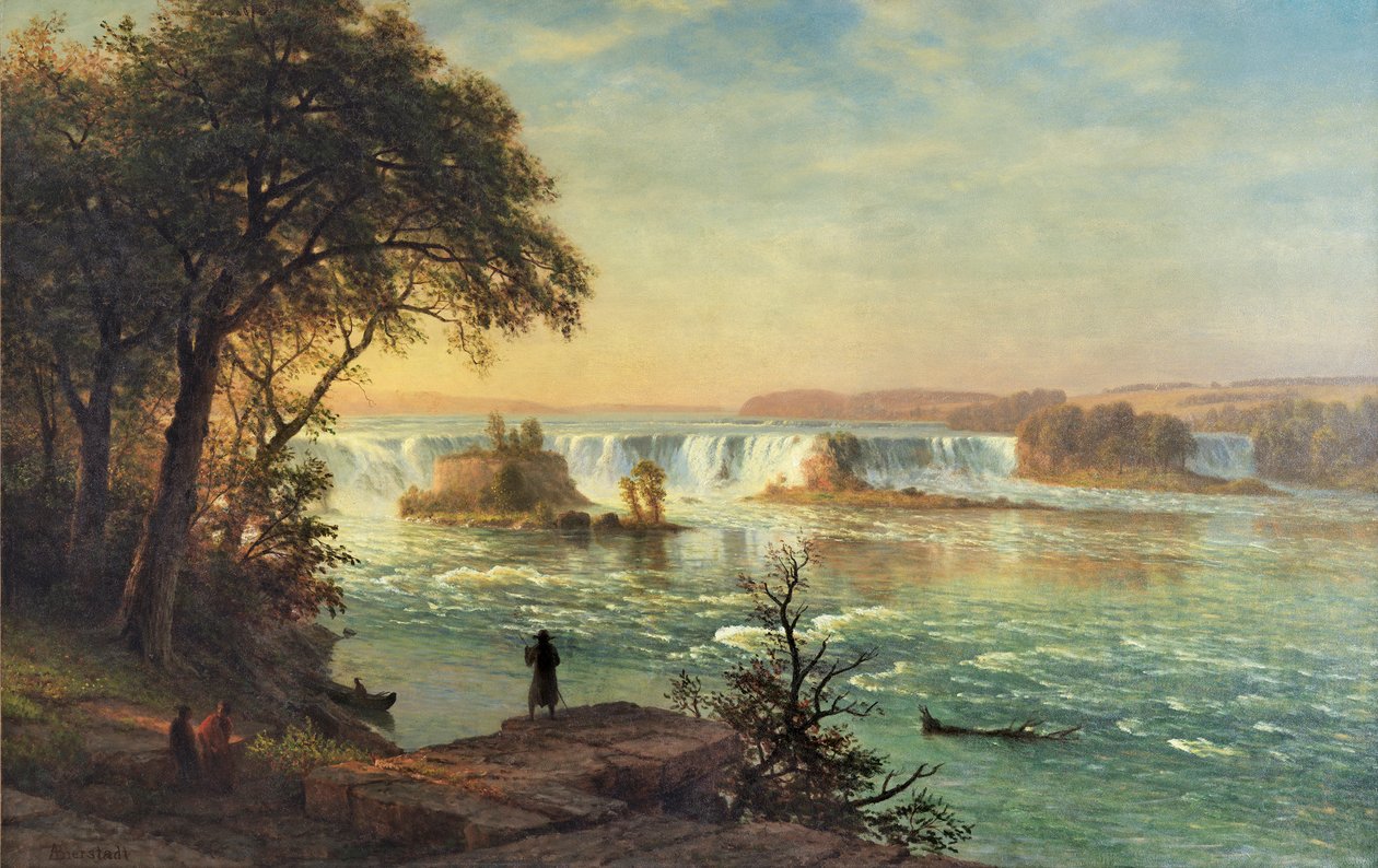 Las cataratas de San Antonio de Albert Bierstadt