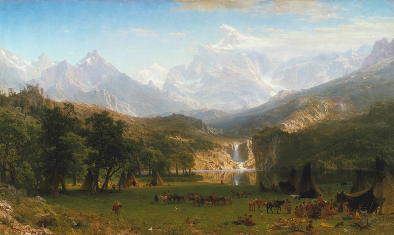 Las Montañas Rocosas, Lander