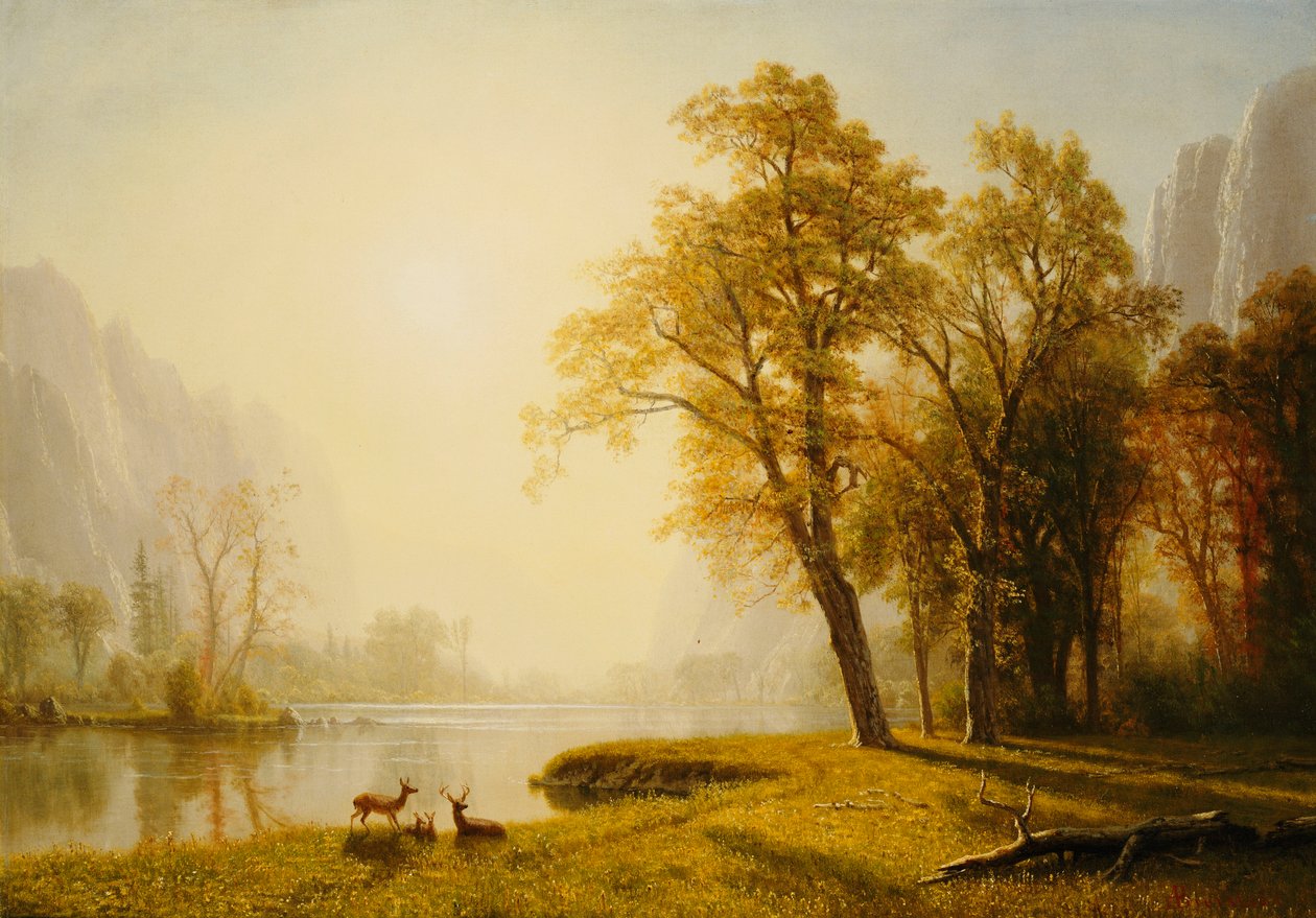 Valle de Yosemite de Albert Bierstadt