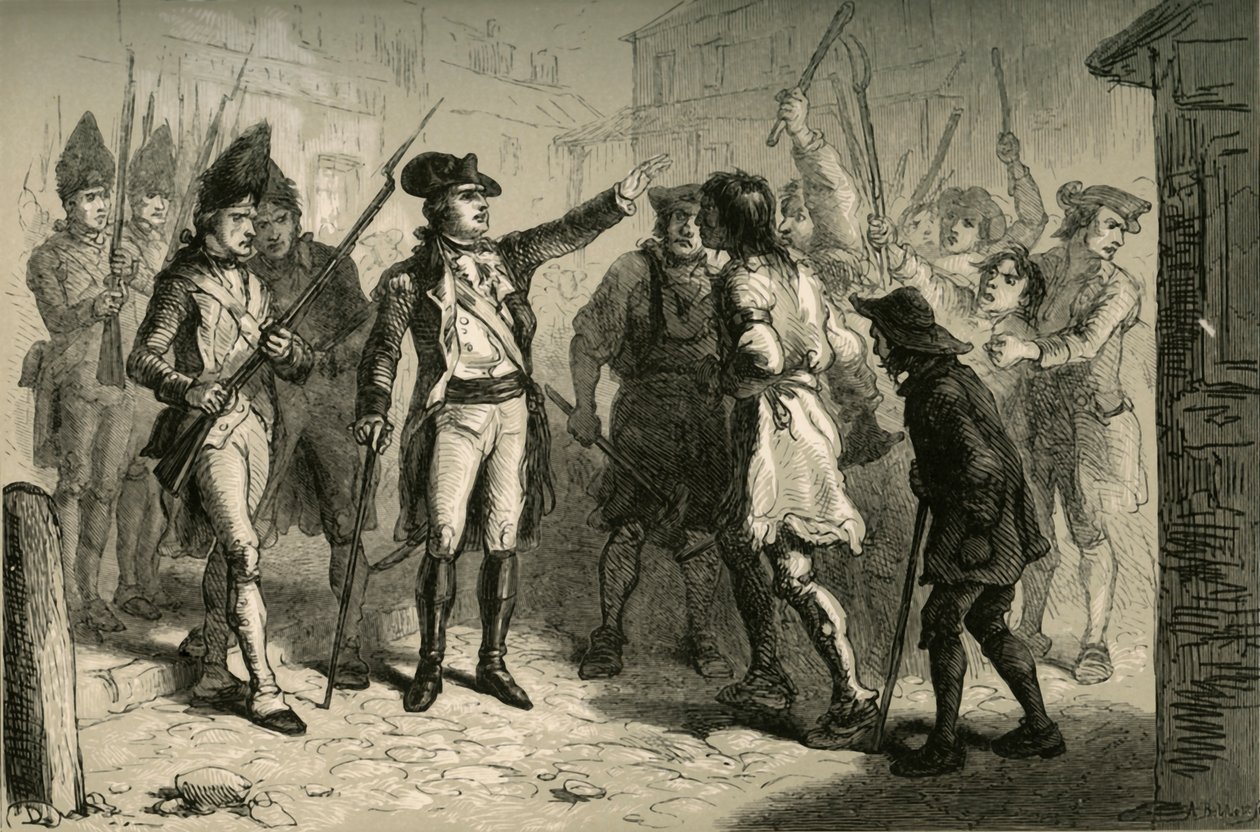 Gobernador Tryon y los Reguladores, 1877 de Albert Bobbett