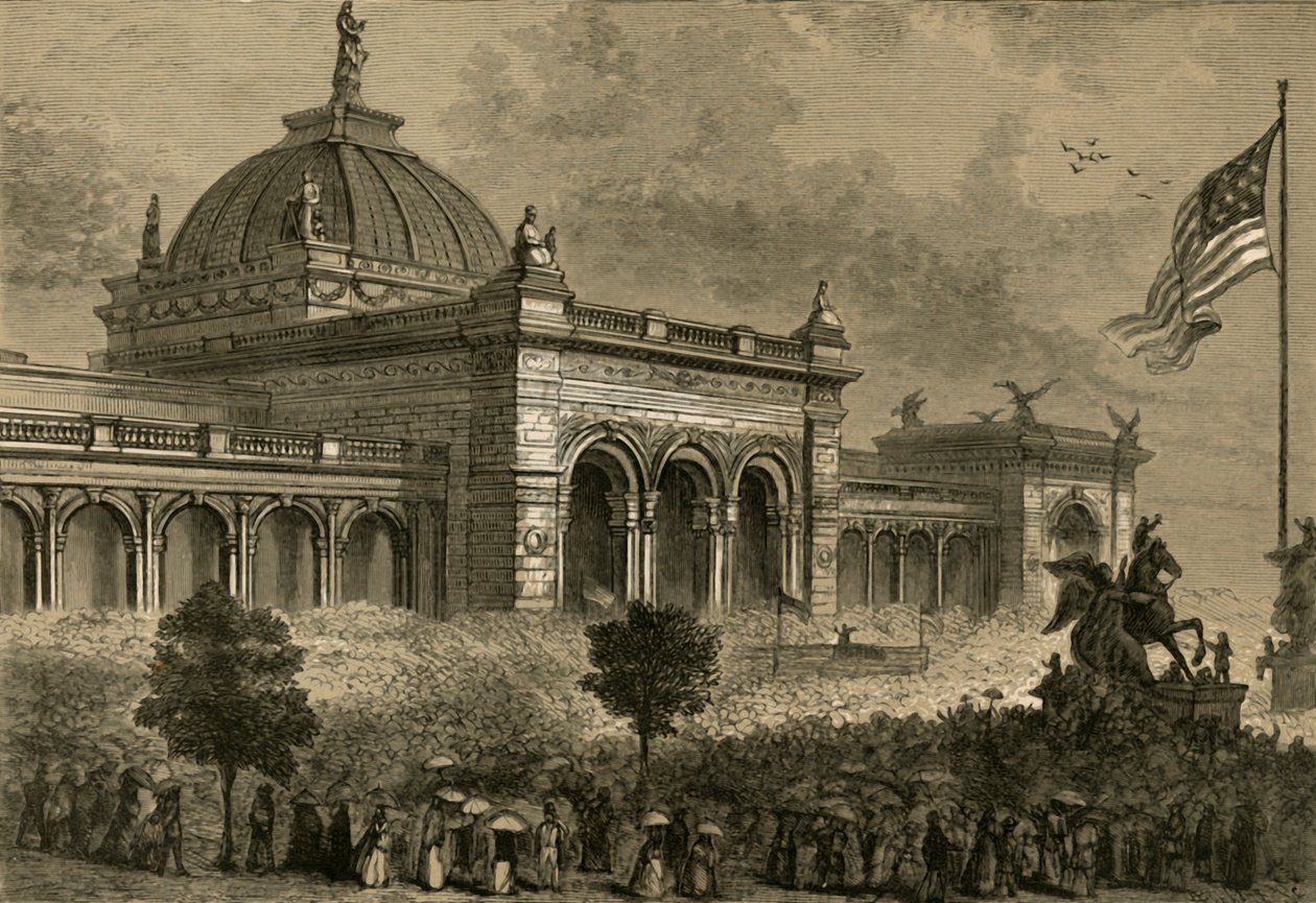 Inauguración de la Exposición del Centenario, 4 de mayo de 1876, 1878 de Albert Bobbett