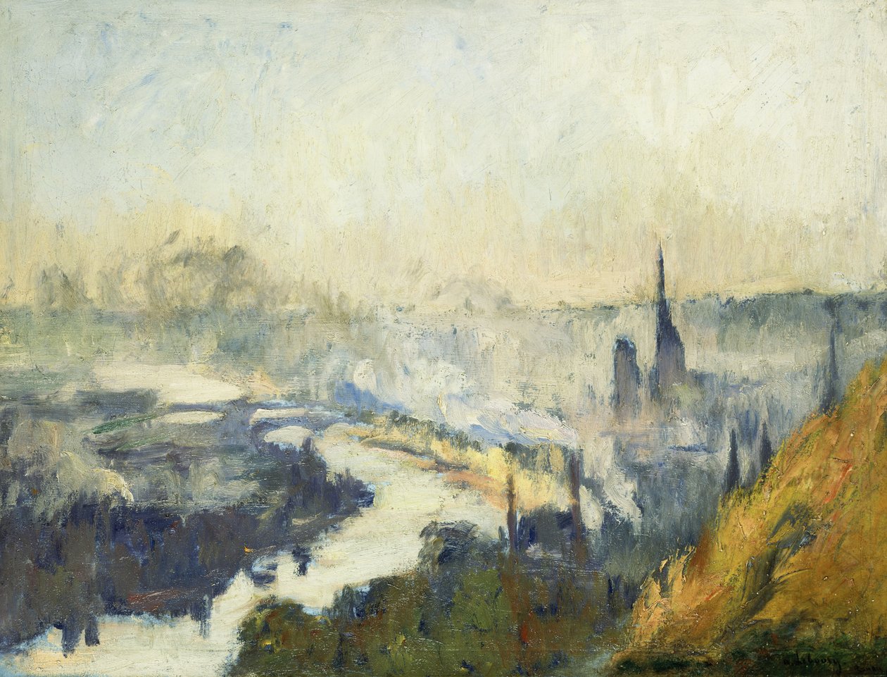 Montaña de Santa Catalina, Rouen de Albert Charles Lebourg