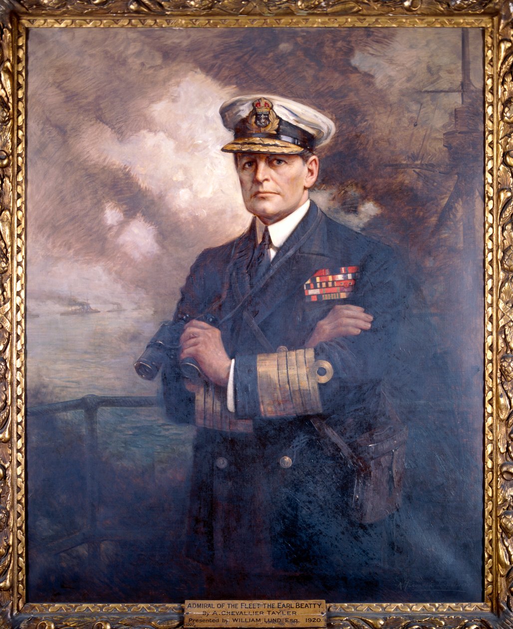 Almirante de la Flota, el Conde Beatty, 1920 de Albert Chevallier Tayler