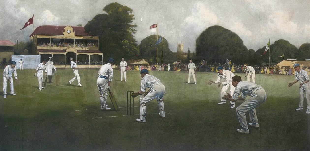 Los once campeones de Kent, 1906 de Albert Chevallier Tayler