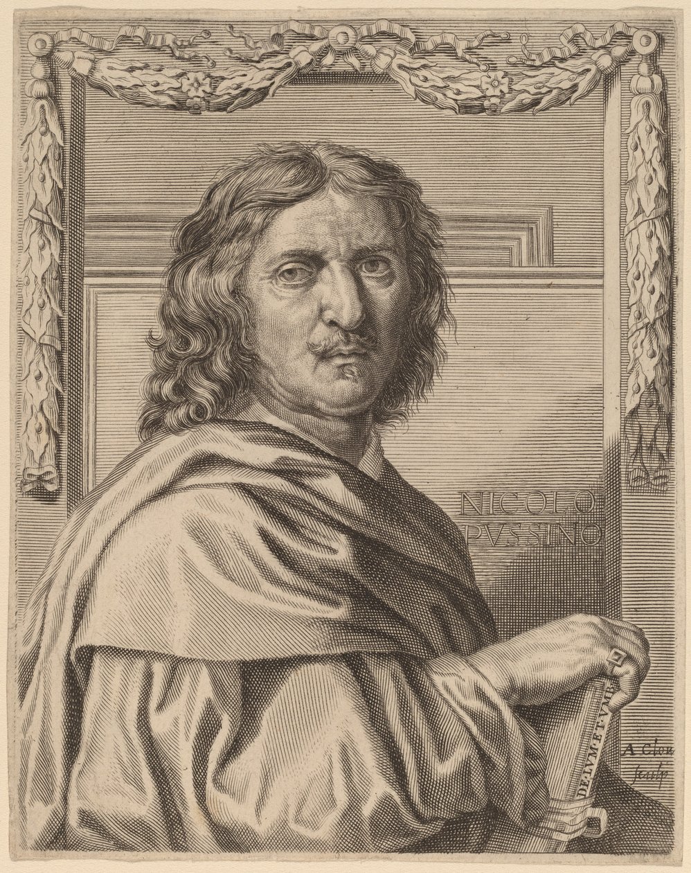 Nicolas Poussin de Albert Clouet