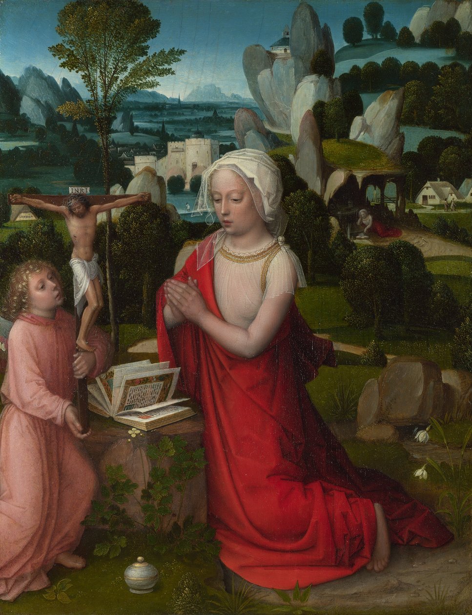 La Magdalena en un paisaje de Albert Cornelis