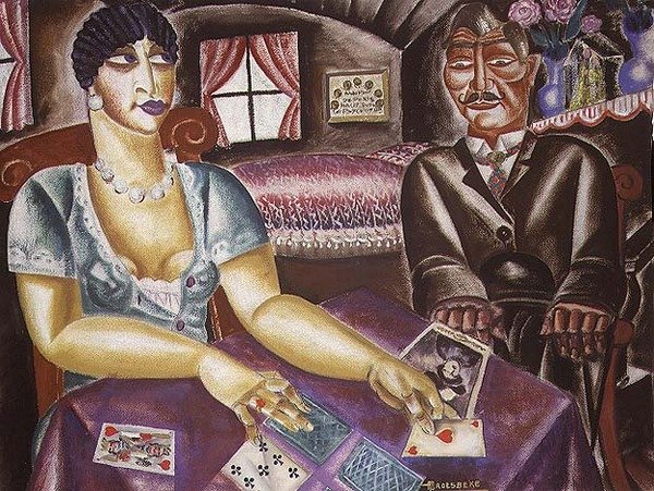 Los jugadores de cartas de Albert Droesbeke