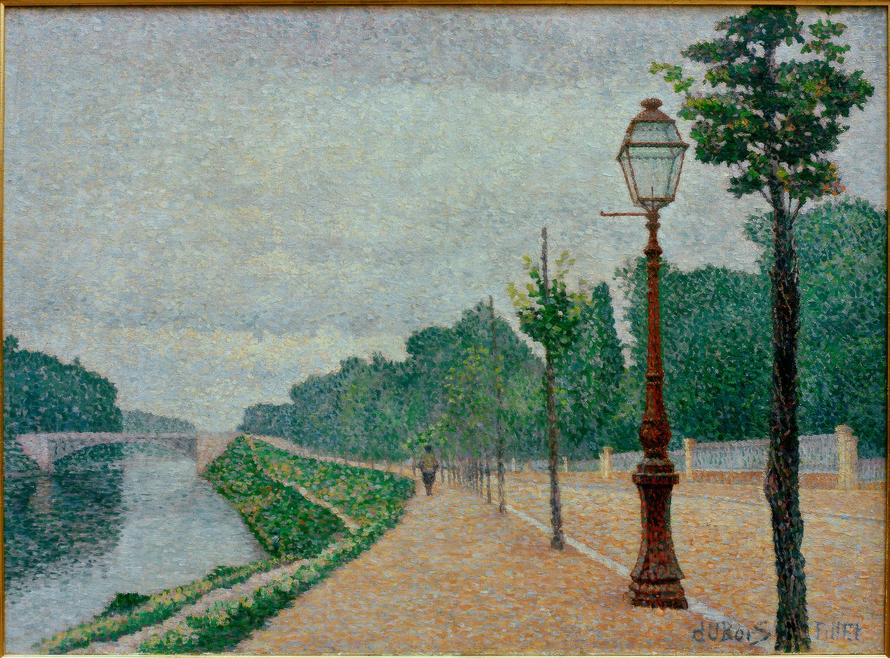 Las orillas del Sena en Neuilly de Albert Dubois Pillet