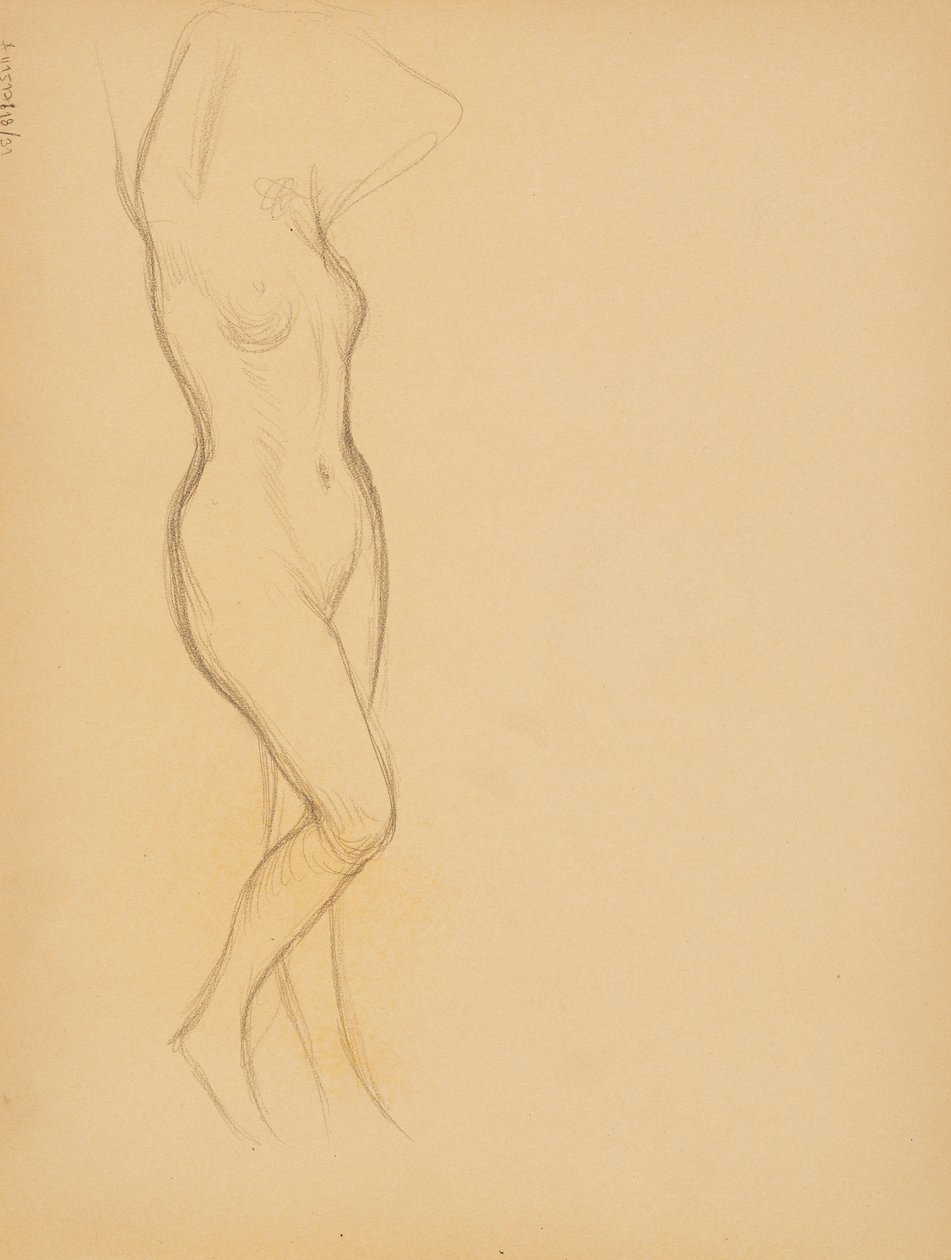 Desnudo de Albert Edelfelt